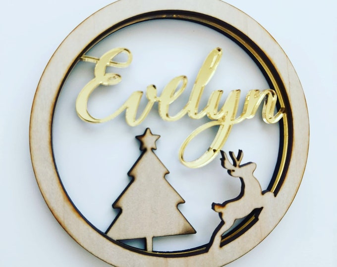 Personalised Christmas Decoration bauble