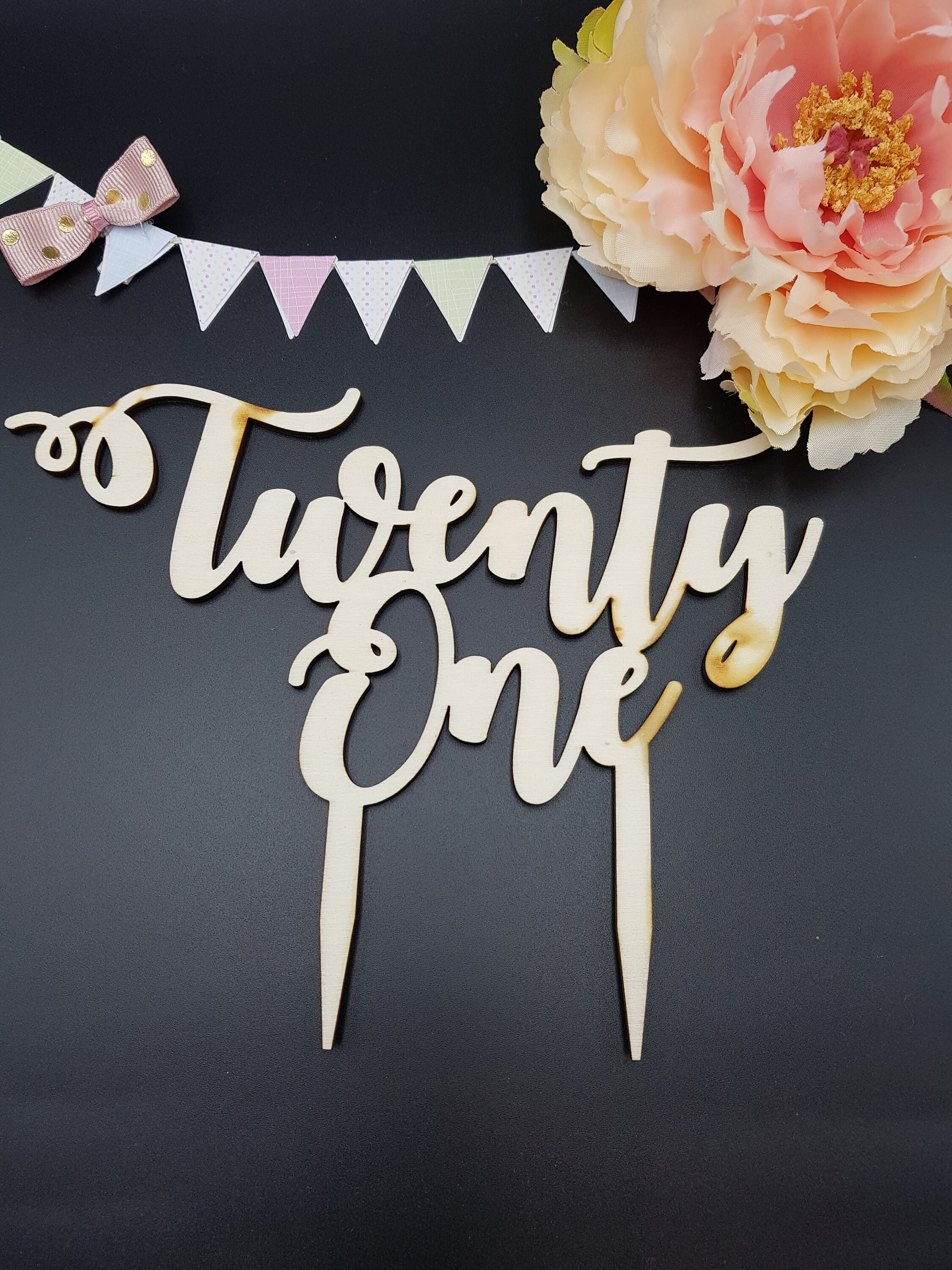 Cake Topper Number Birthday