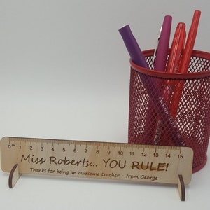 Personalized teacher gift