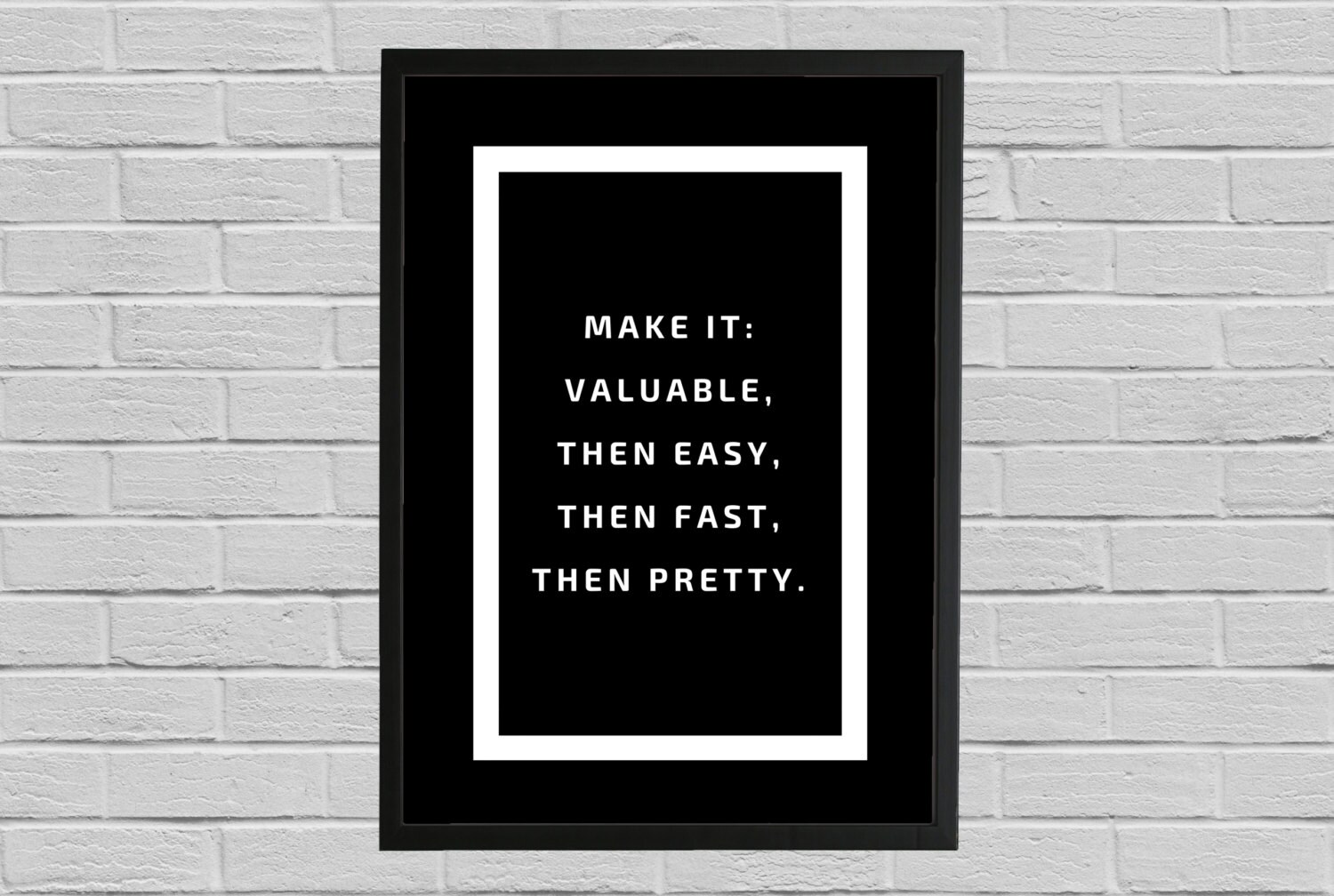 Business Motivational Quote Printable poster Wall art | Etsy