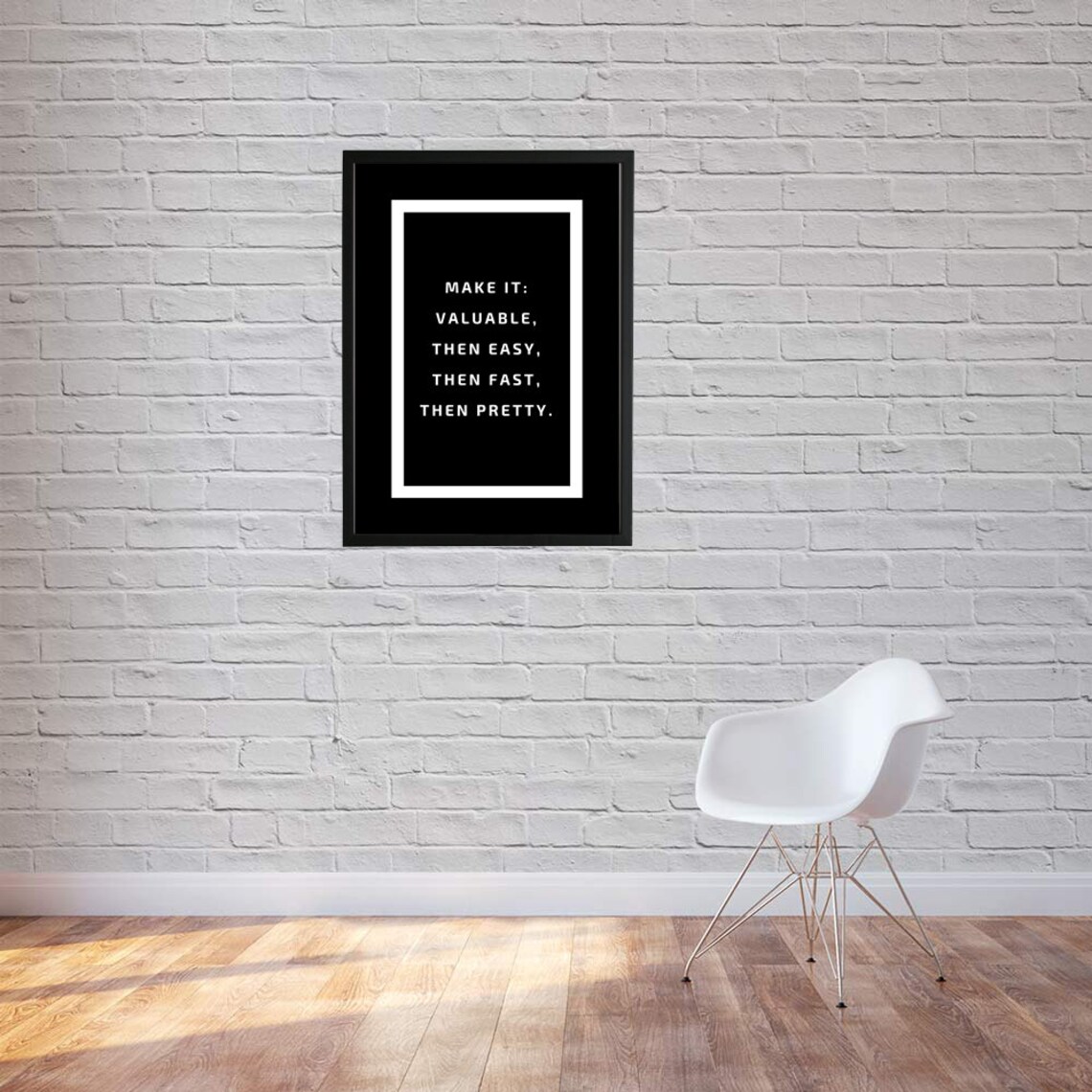 Business Motivational Quote Printable poster Wall art | Etsy