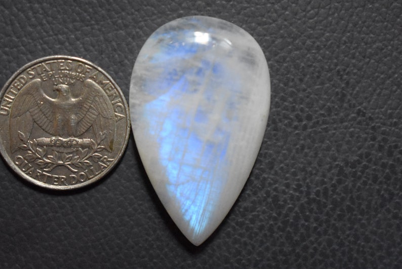 wire wrapping cabochon lapidary cabochon #A663 moonstone gemstone 41x25x6 Moonstone cabochon