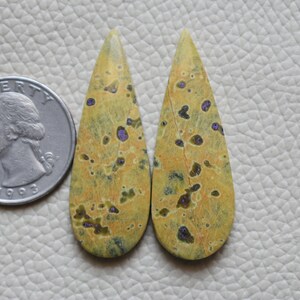 32×15×4mm Natural copper Atlantisite Matched pair loose semi precious gemstone weight 23.20cts free shipping Atlantisite Gemstone Pair 32×15×4mm Natural copper Atlantisite Matched pair loose semi precious gemstone weight 23.20cts free shipping Atlantisite Gemstone Pair
