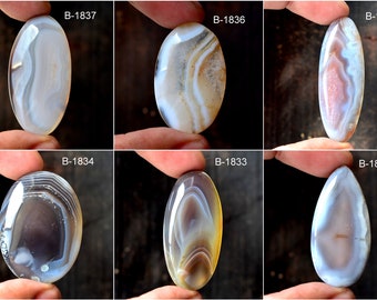 Banded Onyx loose Cabochon, cabochon gemstone, lapidary cabochon sale, Pendant making stones
