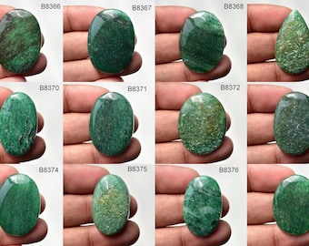 Green Aventurine cabochon, unique Cabochon gemstones, loose wholesale cabochon, Cabochon loose stones, loose gemstone