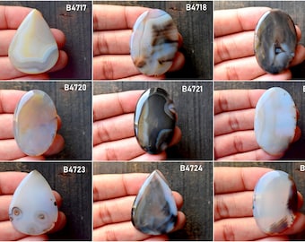 Banded Onyx loose Cabochon, cabochon gemstone, lapidary cabochon sale, Pendant making stones