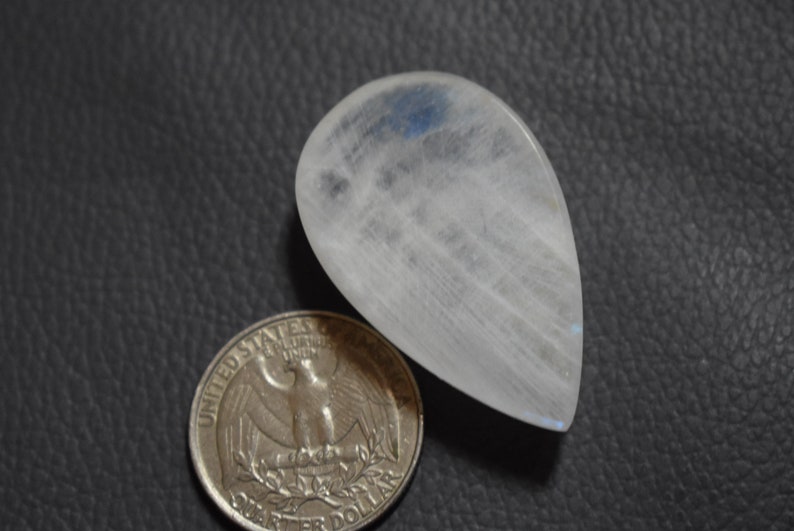 wire wrapping cabochon lapidary cabochon #A663 moonstone gemstone 41x25x6 Moonstone cabochon