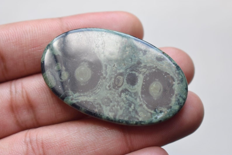 wire wrapping cabochon gemstone Hand Polished #A1402 loose Cabochon 47x29x4 Natural kambaba Jasper