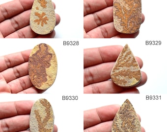 Natural Psilomelane Dendrite cabochon, Designer Psilomelane, loose semi precious gemstone, Cabochon Gemstone