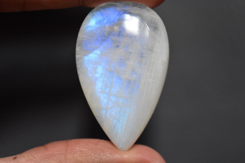 wire wrapping cabochon lapidary cabochon #A663 moonstone gemstone 41x25x6 Moonstone cabochon