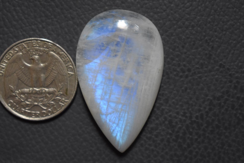 wire wrapping cabochon lapidary cabochon #A663 moonstone gemstone 41x25x6 Moonstone cabochon
