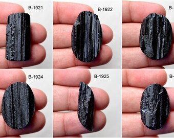Black Tourmaline cabochon, unique Cabochon gemstones, loose wholesale cabochon, Cabochon loose stones, loose gemstone