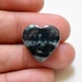 18 x 18 mm Natural Ocean Jasper loose Cabochon Gemstone - Hand Polished - pendant making supply #GP6583