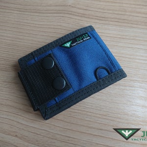 Handmade Tactical cardholder JU-17 CH-B Marine-Blue