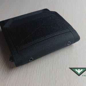 Handmade Tactical Wallet JU-17 TW-A Black