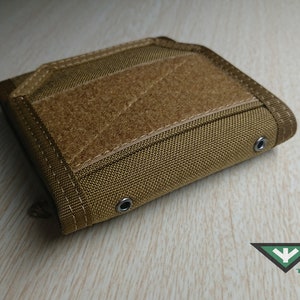 Handmade Tactical Wallet JU-17 TW-A Coyote-Brown