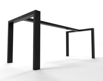 2 x Metal Table Leg Frame / Heavy Duty / U Industrial Design