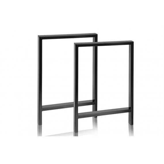 Retro metal table on sale legs