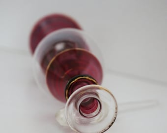 ヴィンテージのベネチアングラス製香水瓶 - Etsy 日本