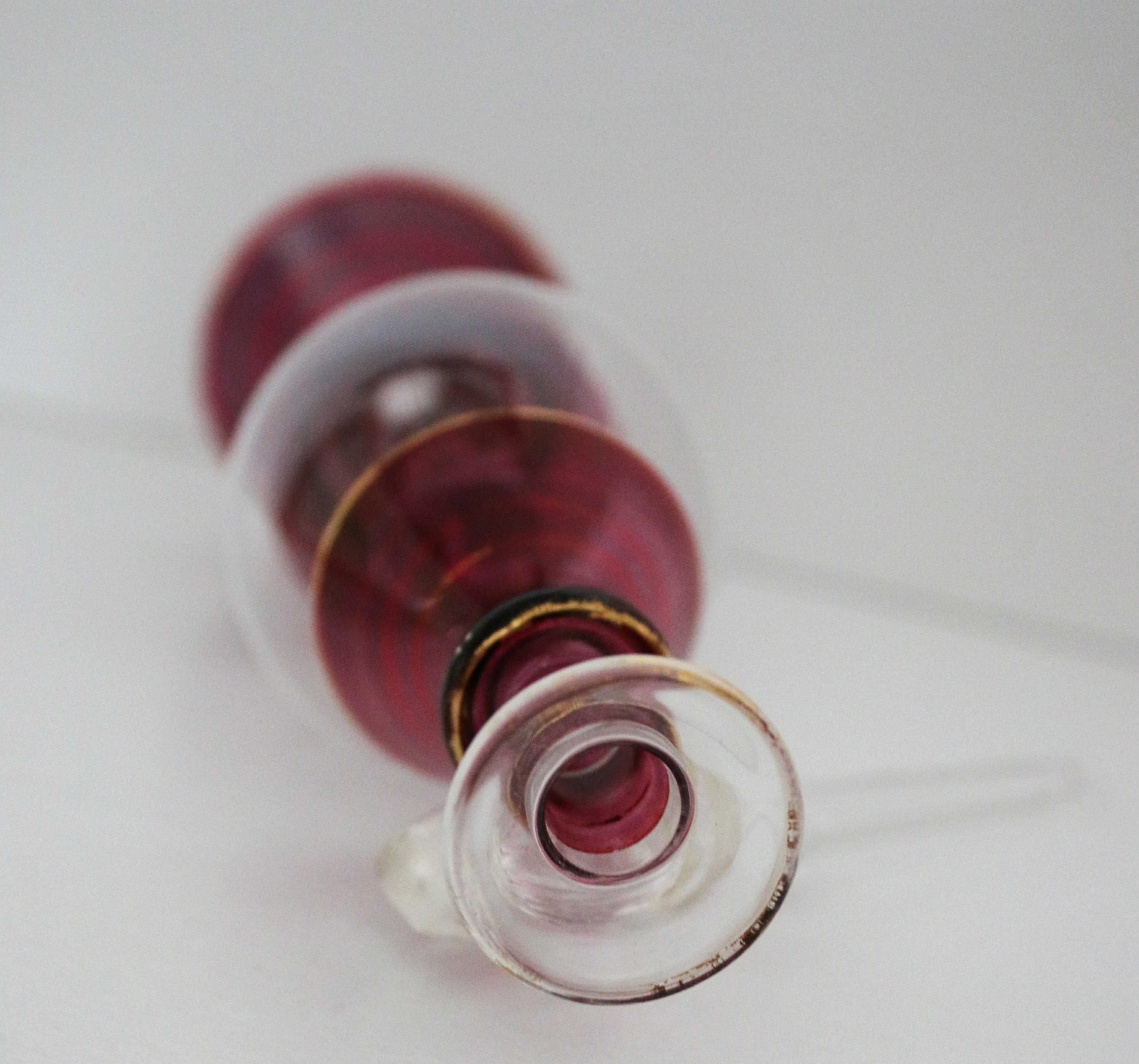 ヴィンテージのベネチアンガラスの香水瓶 - Etsy 日本