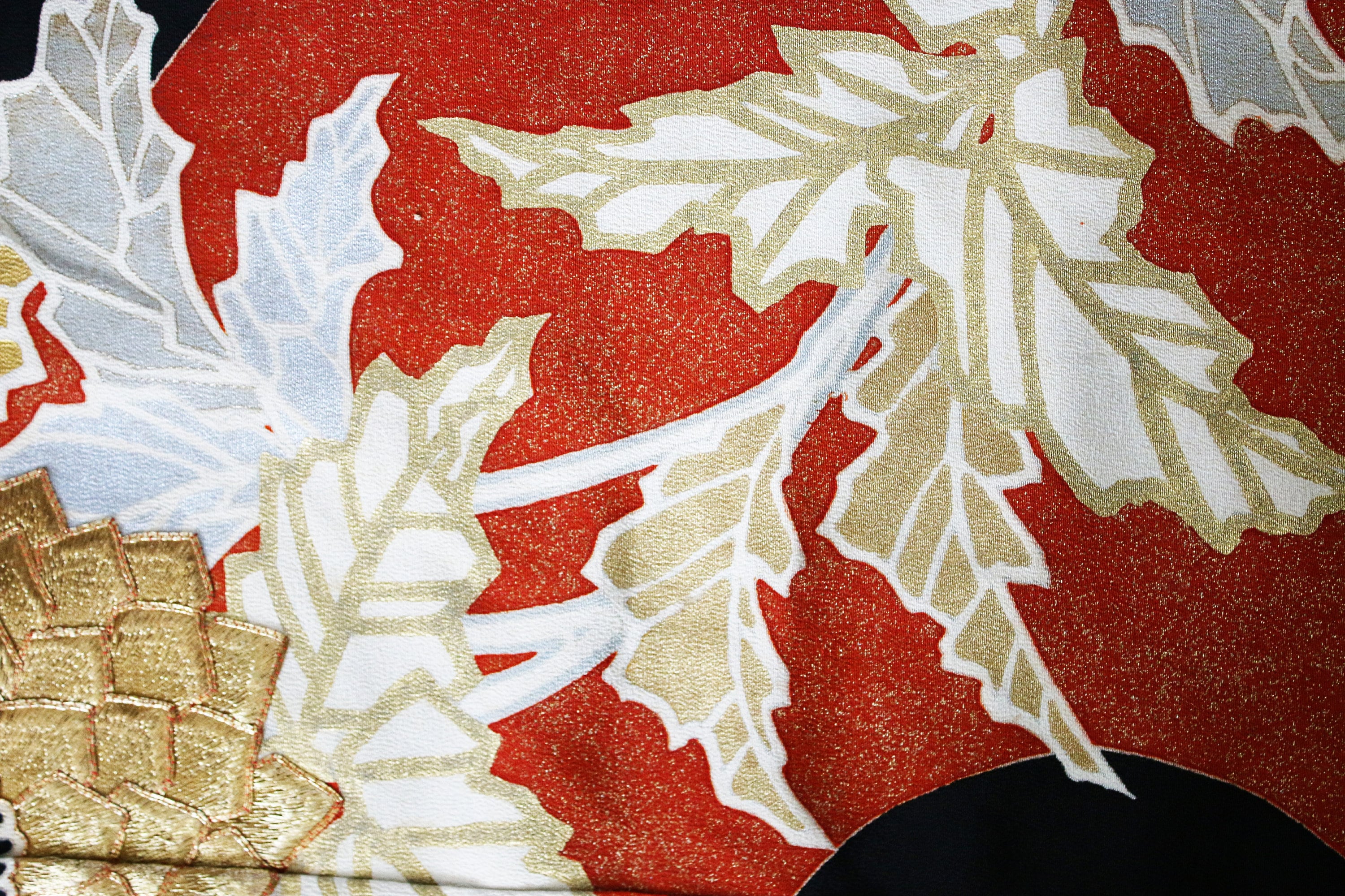 EMBROIDERED SILK KIMONO SANDY main image 0