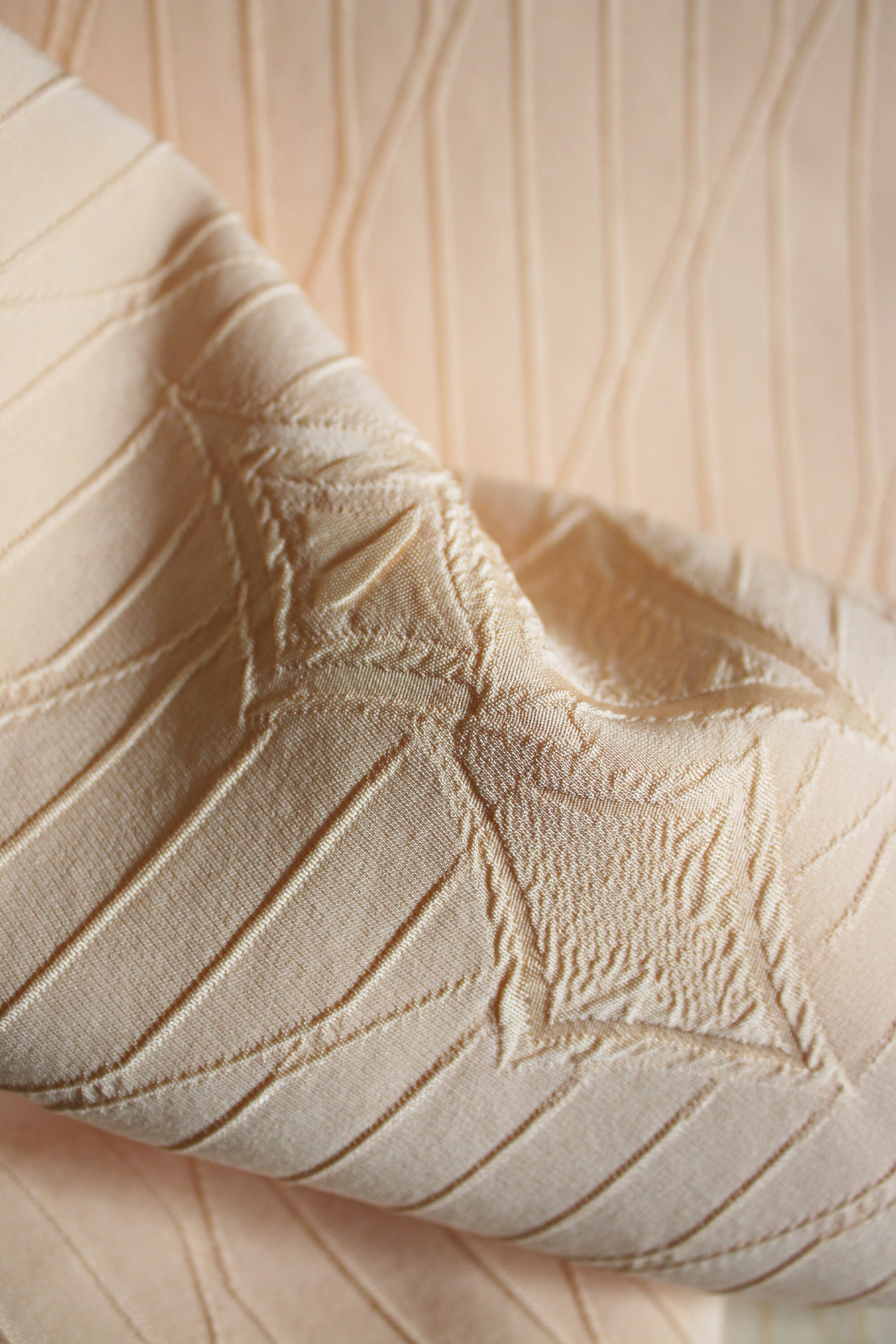 Vintage Japanese Kimono Textured Silk Fabric piece Etsy