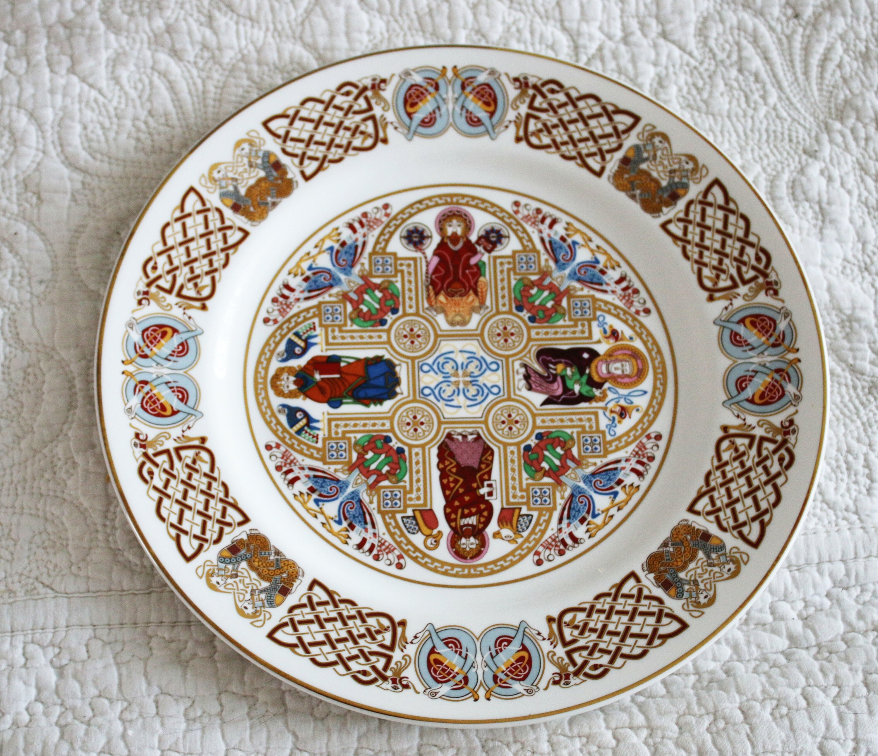 Vintage Spode Celtic Design - the Kells Plate - Etsy Israel