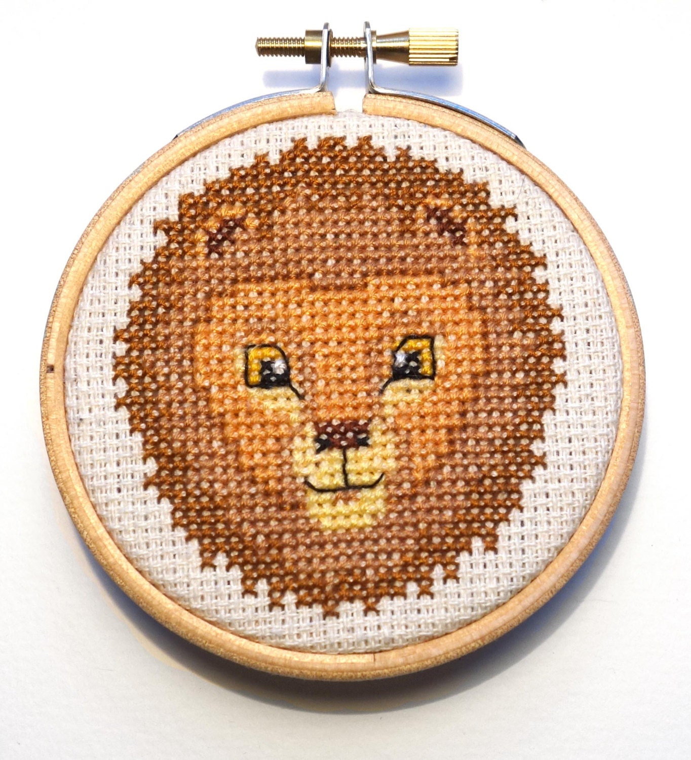 Lion cross stitch pattern Instant Download | Etsy