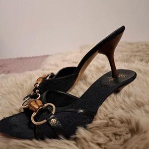 Gucci Bamboo Heels - Etsy