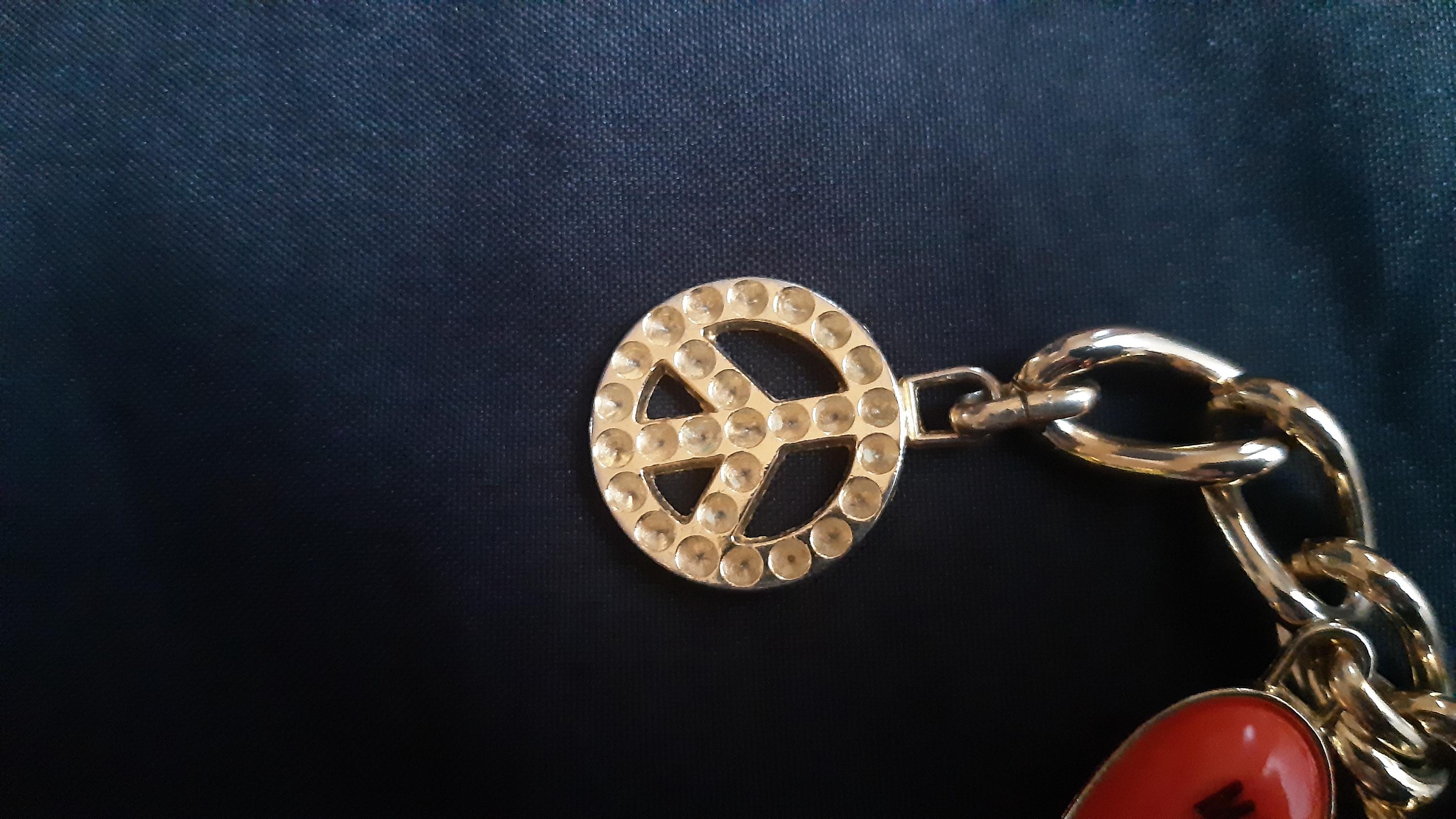 MOSCHINO Vintage 1990s Chain Charm Belt - Etsy