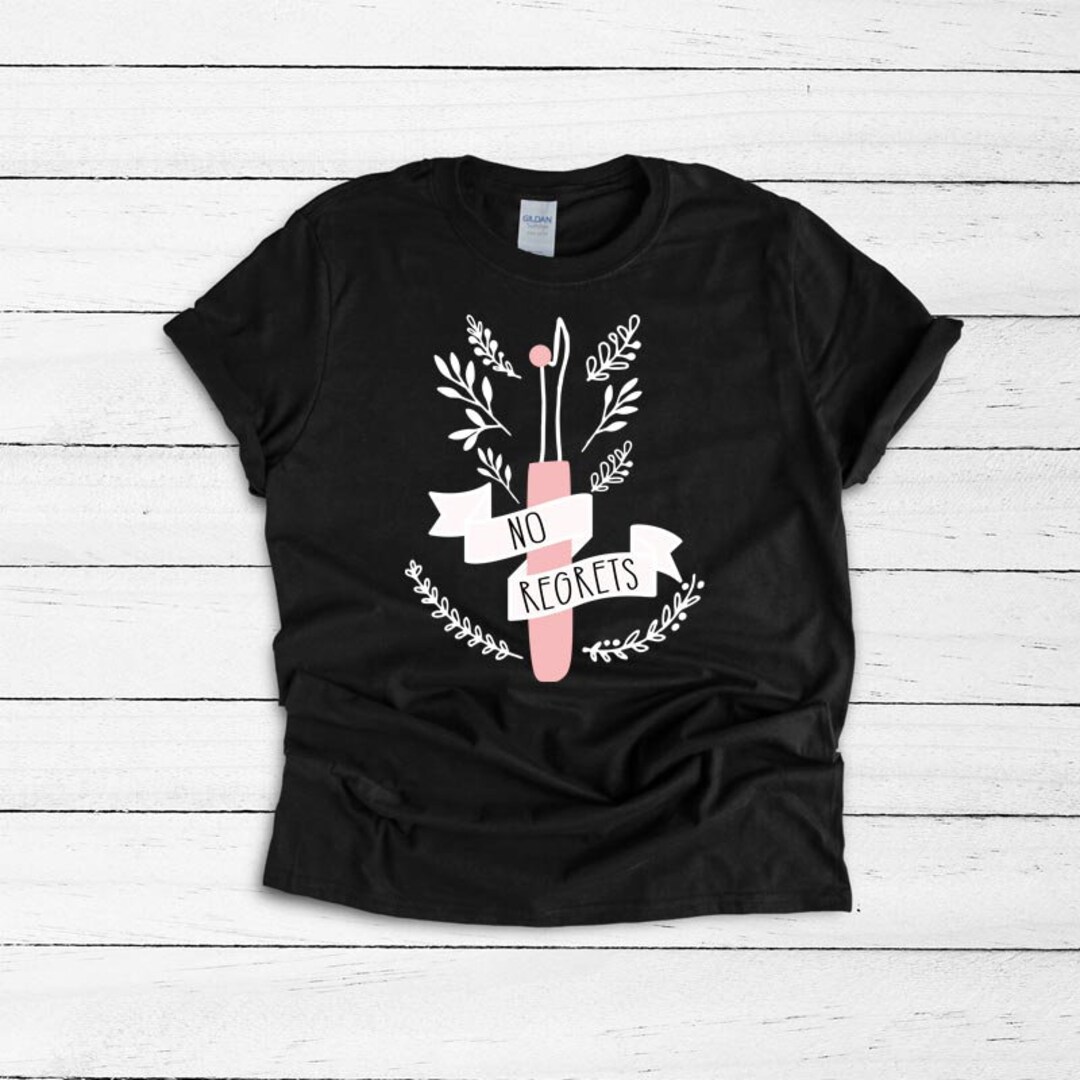 No Regrets Shirt Seam Ripper Shirt Sewing Shirt Funny Etsy