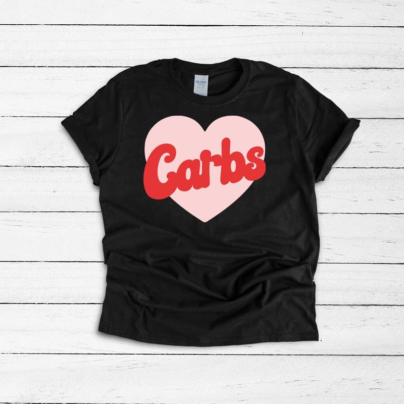 i heart carbs shirt