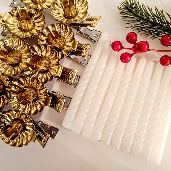 German Candle Clips Etsy