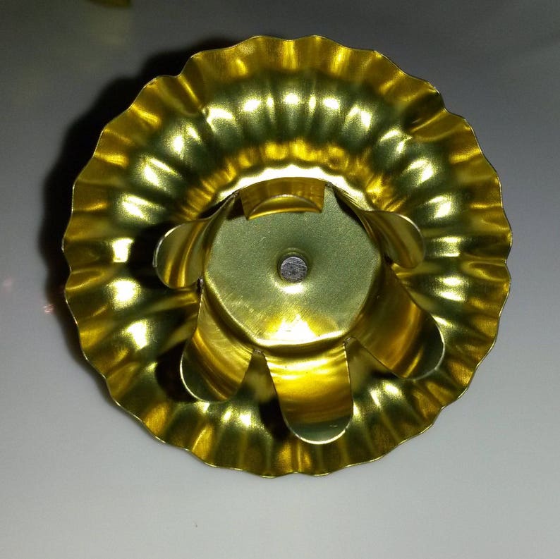 4 Pcs Gold Christmas Metal Candle Holder for Advent Wreath Etsy