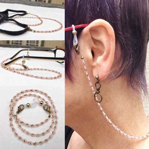eyeglass chain ends