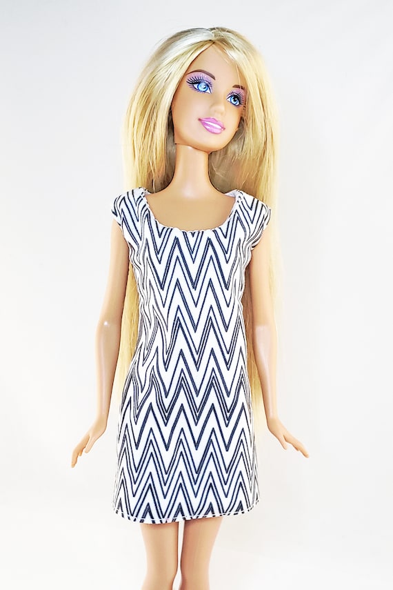 black and white dress barbie A Leading Role x Mattel Barbie Premium Adult 65th Anniversary Dress