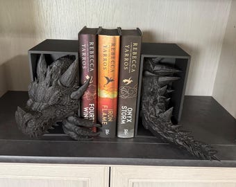 Dragon Book Nook: Fourth Wing Inspired Bookshelf Insert