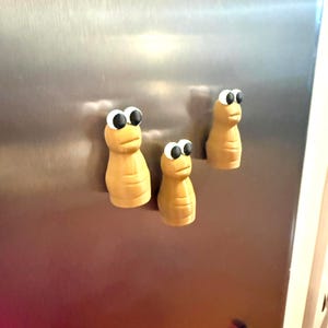 Marcus the Worm Fridge/Desk/Locker Magnet