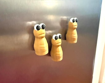 Marcus the Worm Fridge/Desk/Locker Magnet