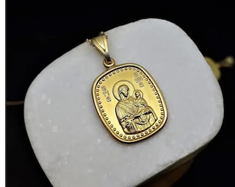 Anne Orthodox Saint name religious pendant