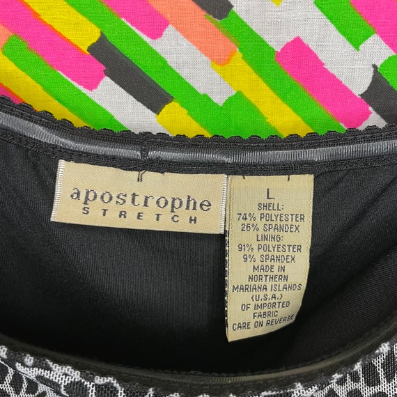 Apostrophe Stretch Adjustable Straps Spaghetti/Tu… - image 4