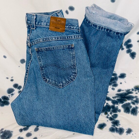 Vintage Lee Original High Waist Womens 