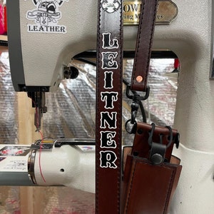Brown Radio Strap Combo