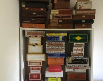 Cigar Box (3) - Three Empty Cigar Boxes