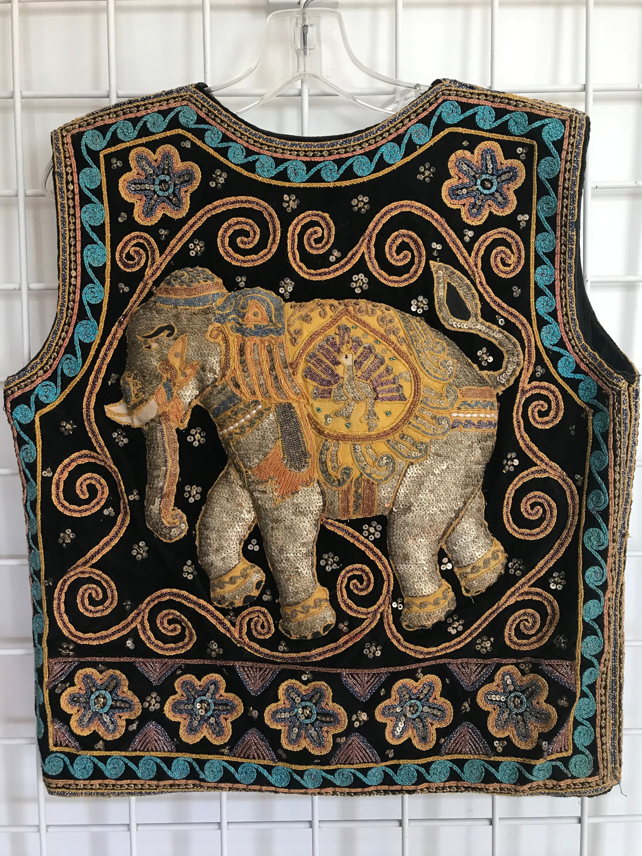 Elephant Vest Embellished | Etsy