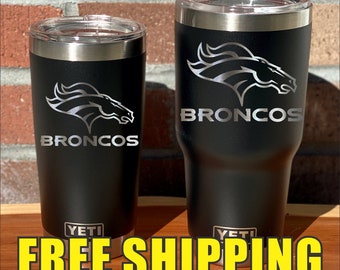 denver broncos yeti tumbler