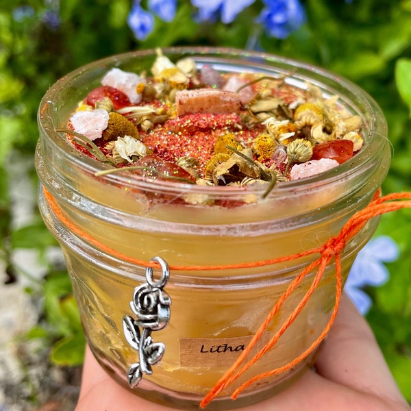 Wood Wick Solstice Candle Etsy