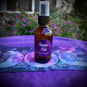 Temple Mist for Clarity, Calm, and Grounding - Essential Oil Spray