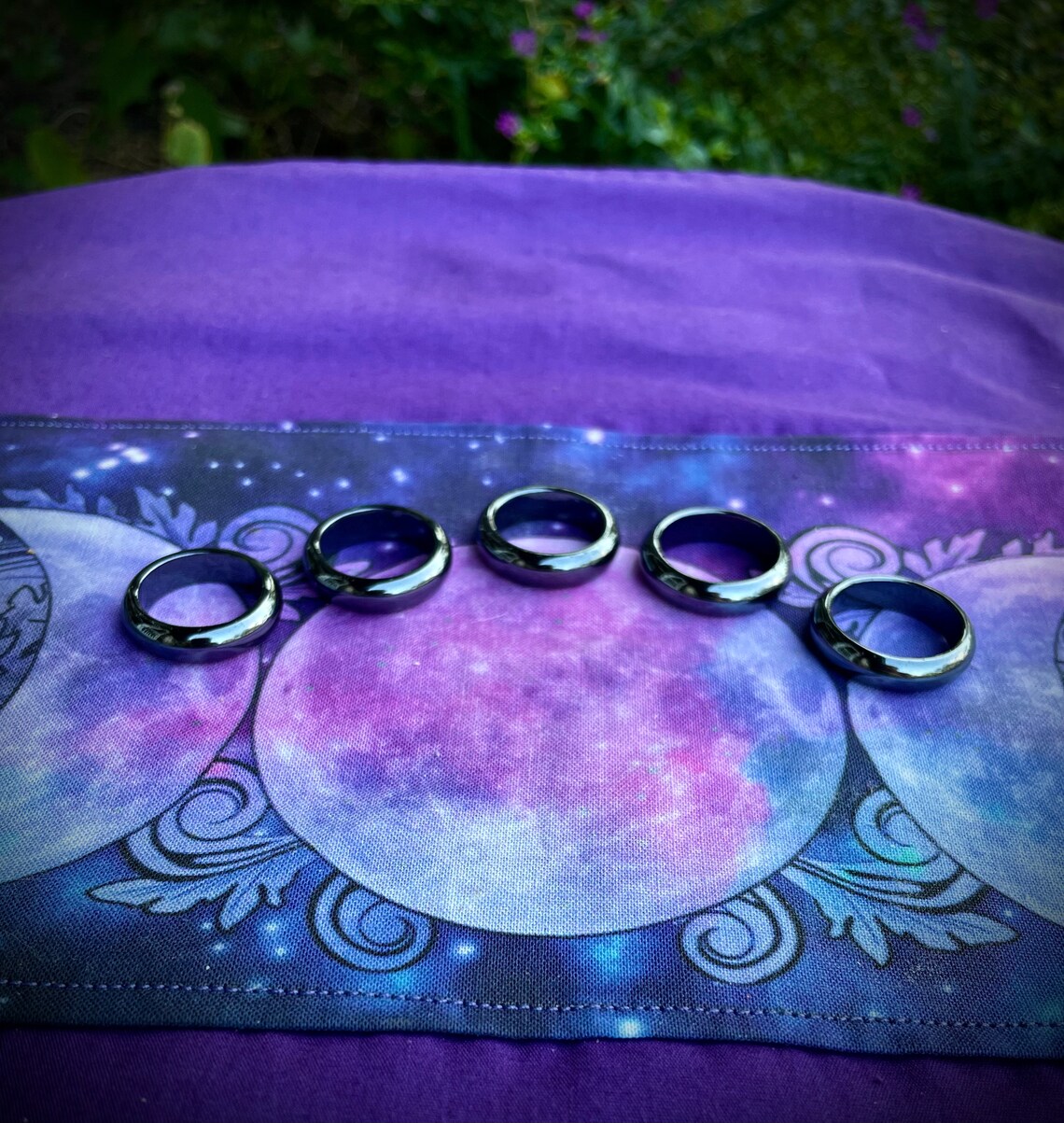 Protection Diamond Rings Hematite Rings for Grounding and Protection - Crystal Protection ...