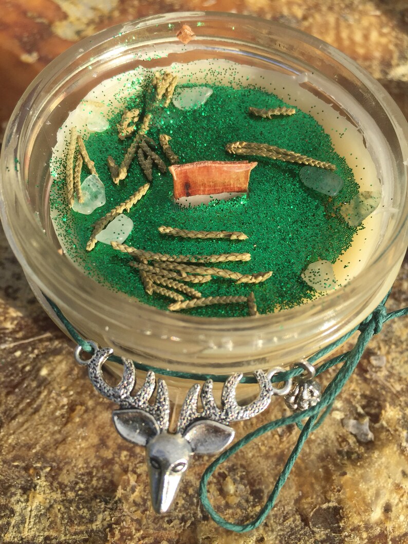 Christmas Duo Beeswax Wood Wick Candles Christmas Charms Etsy